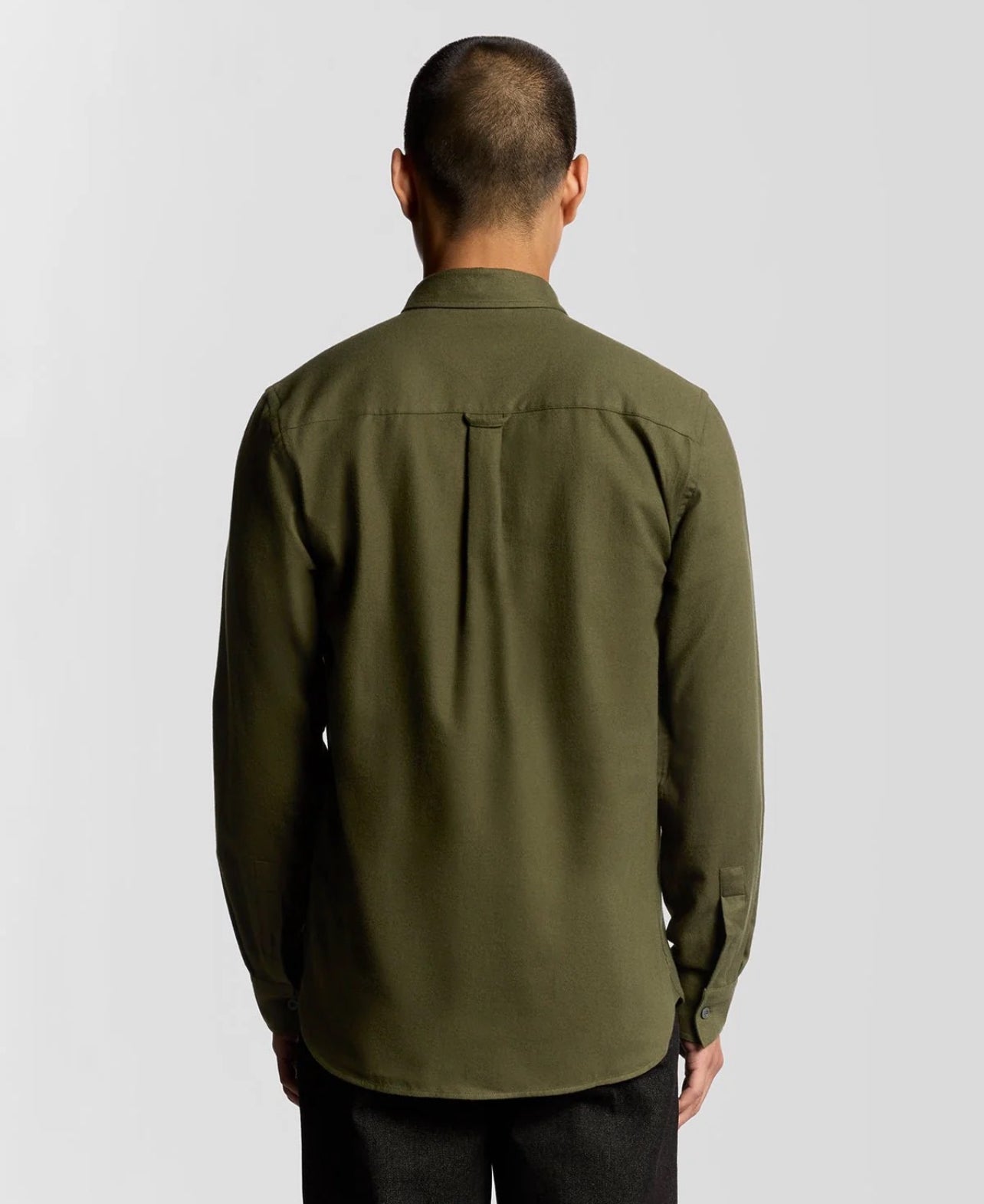 Plain Flannel Shirt