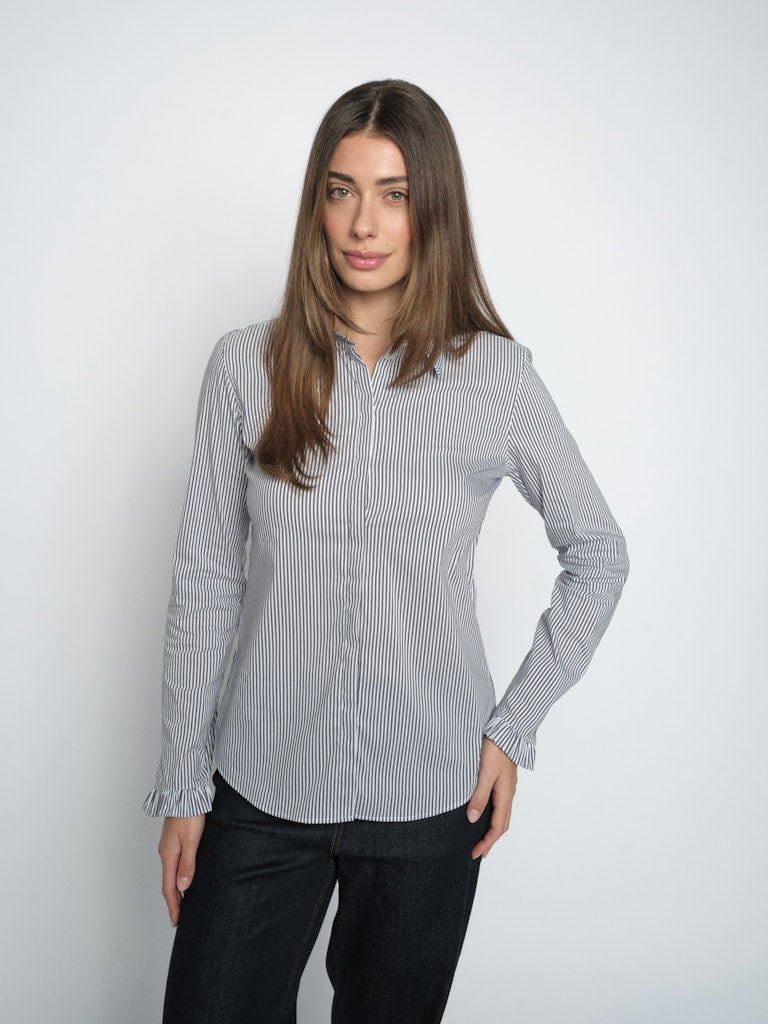 Mmmattie Flip Stripe Shirt