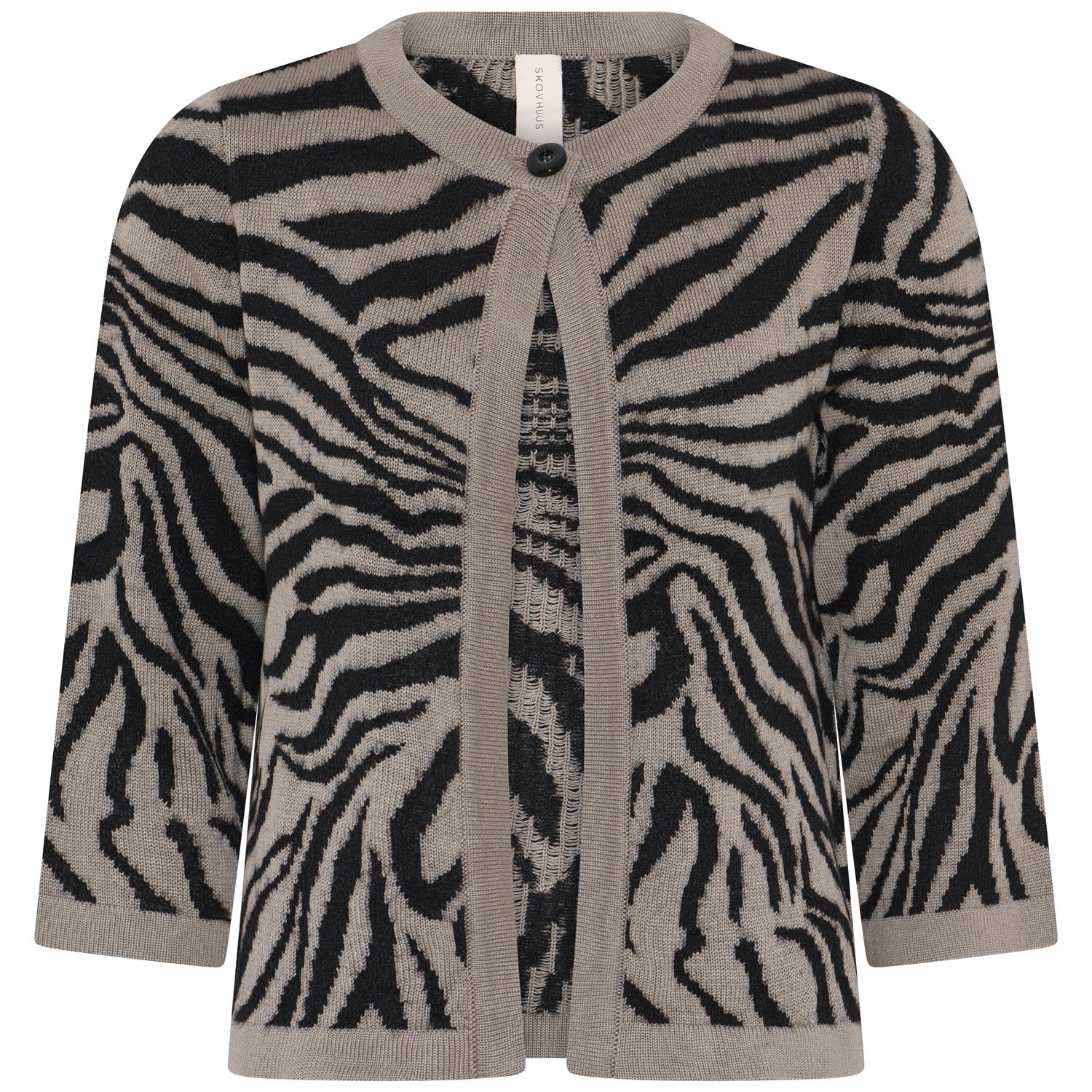 4046 Animal Design Cardigan
