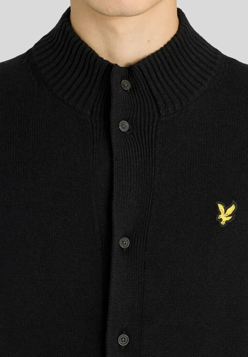 Rib Insent Button Through