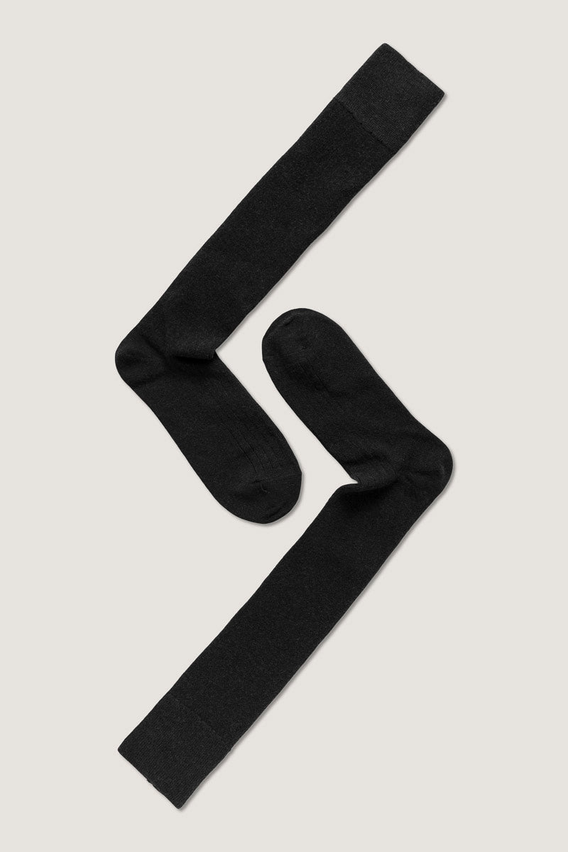 Eton Wool merc. rib knee high