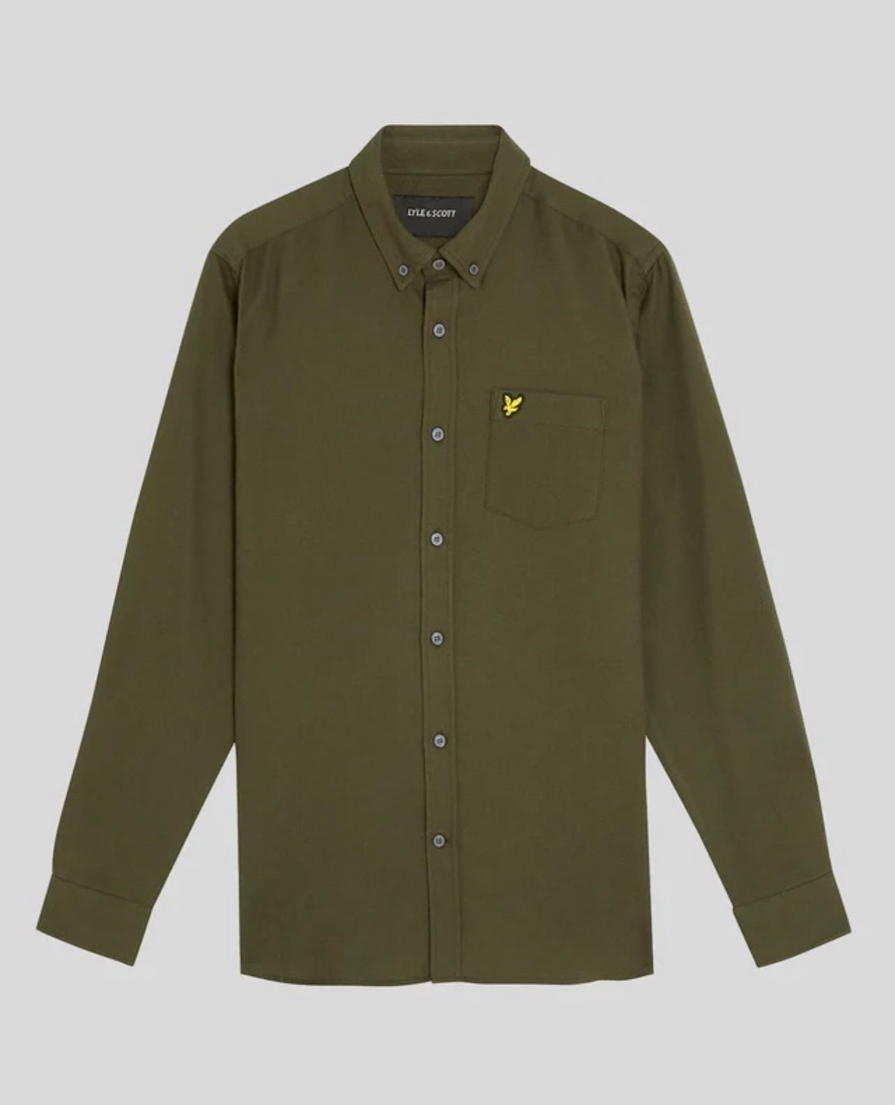Plain Flannel Shirt