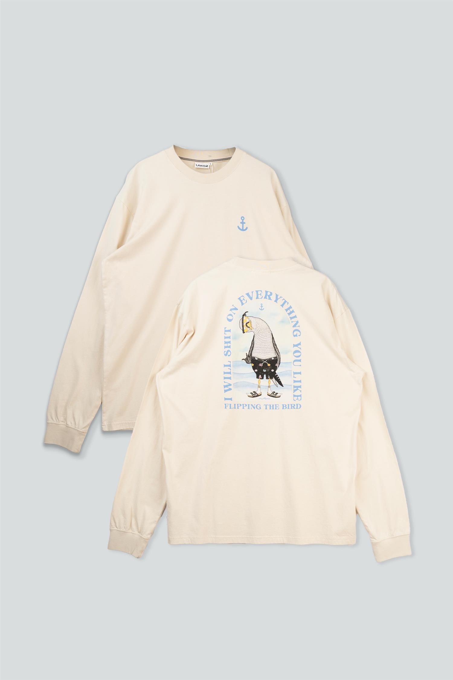 Back Flipping Boxfit LS T-shirt