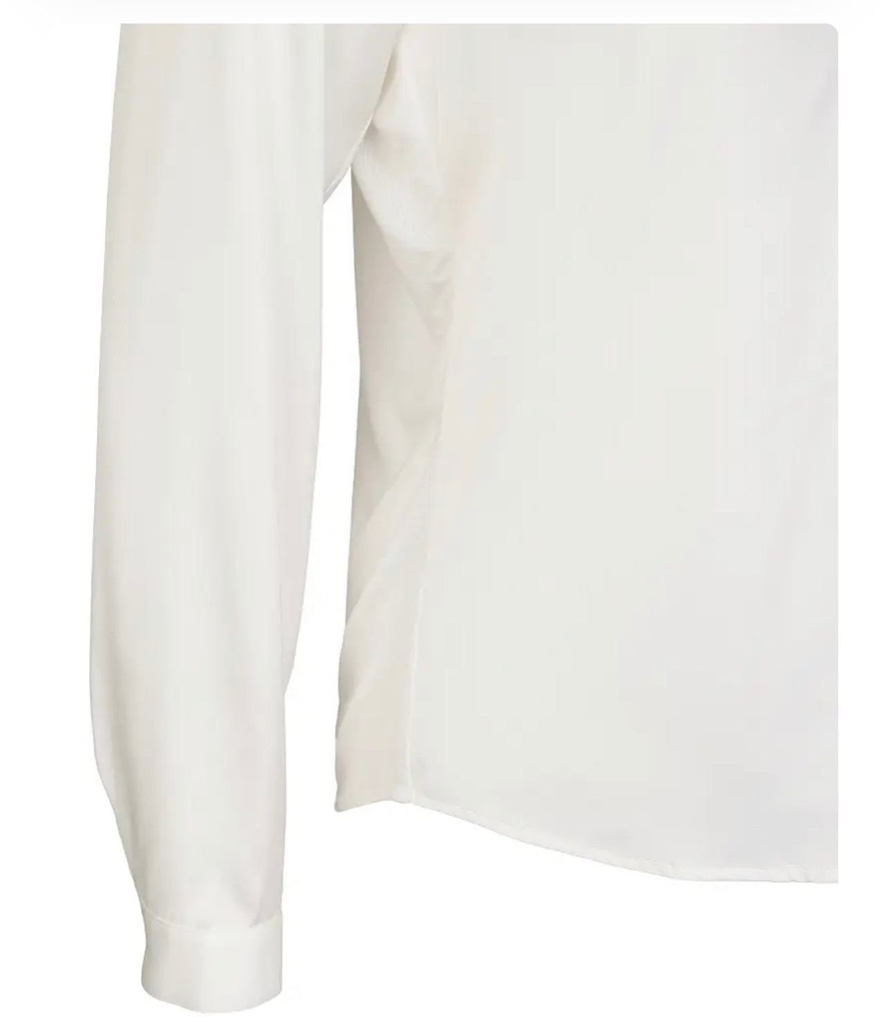 Satin v-neck blouse 245830
