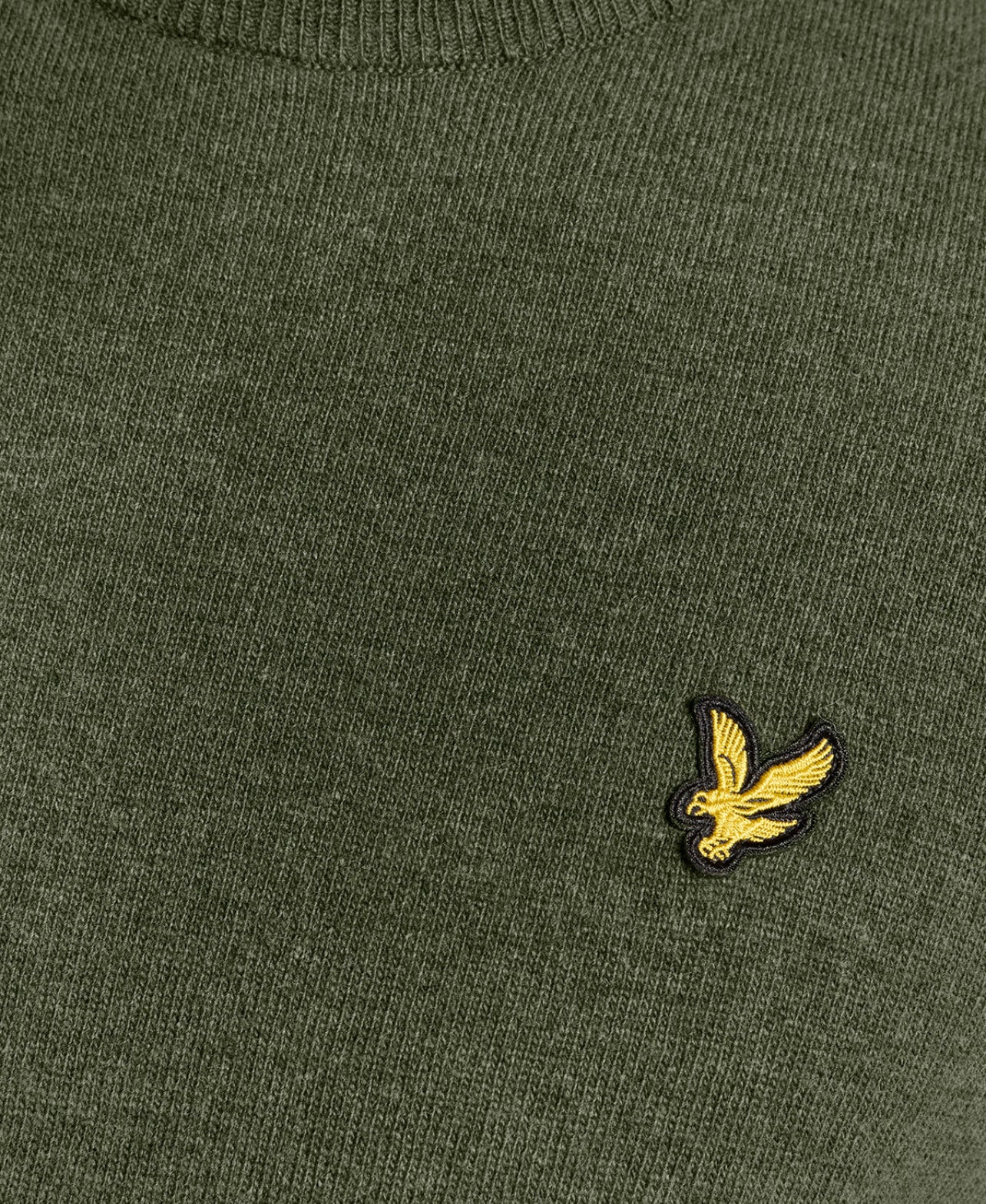 LAMBSWOOL BLEND CREW NECK JUMPER