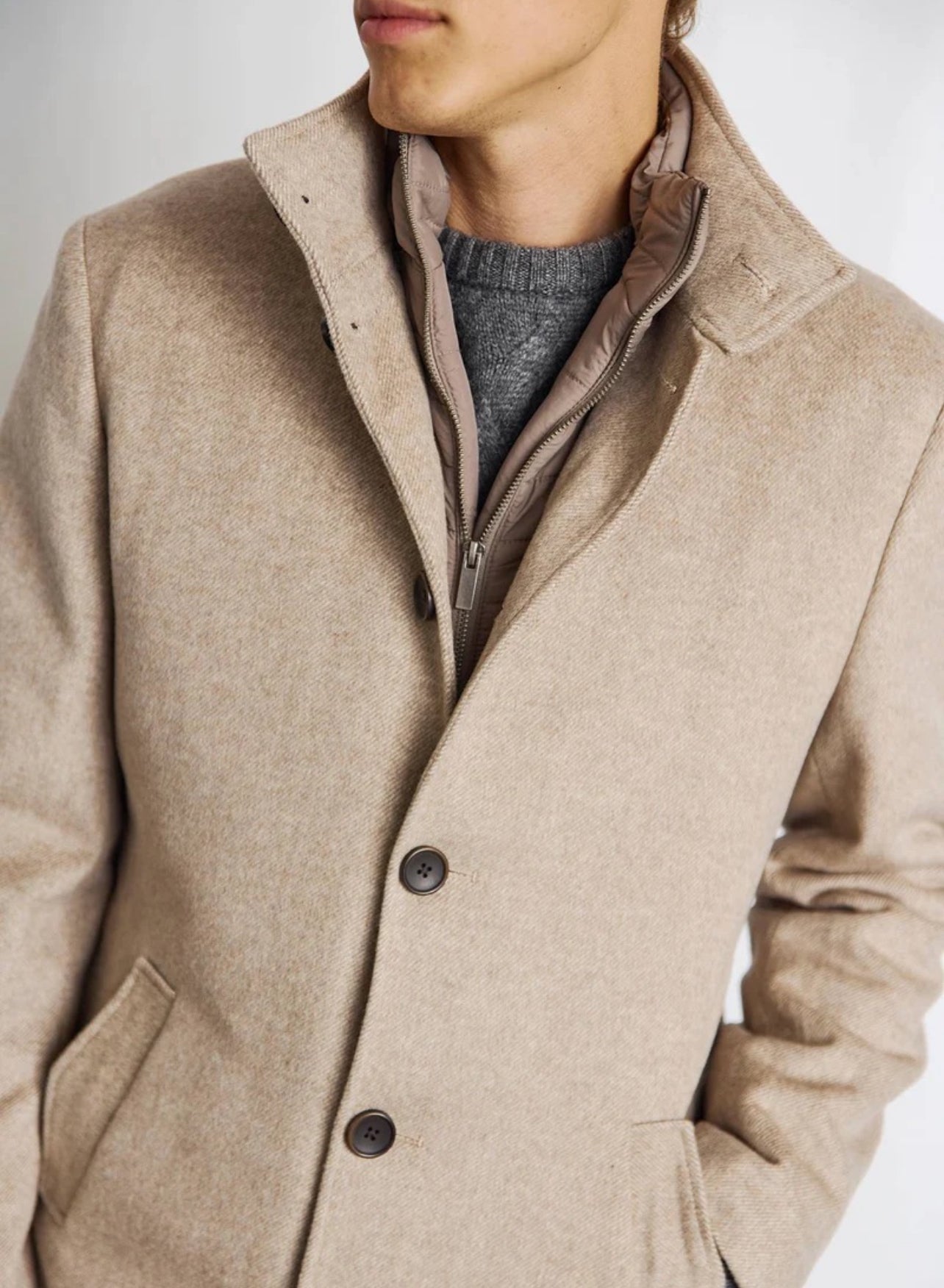 BS Ontario Slim Fit Coat