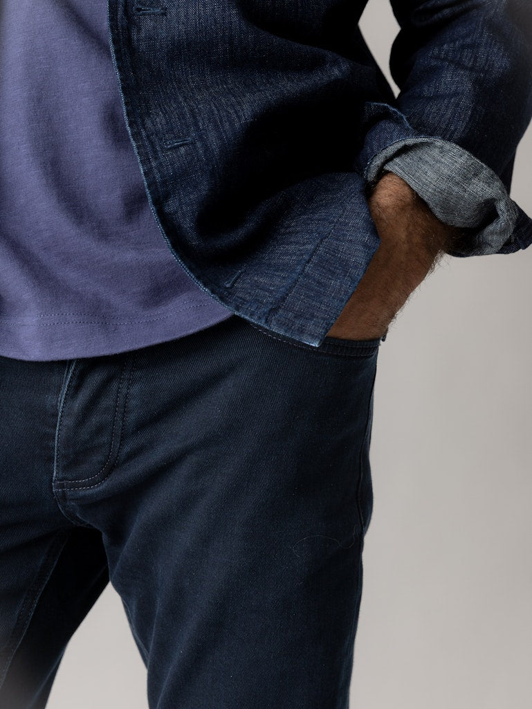 Mmgandrew Blue Black Jeans