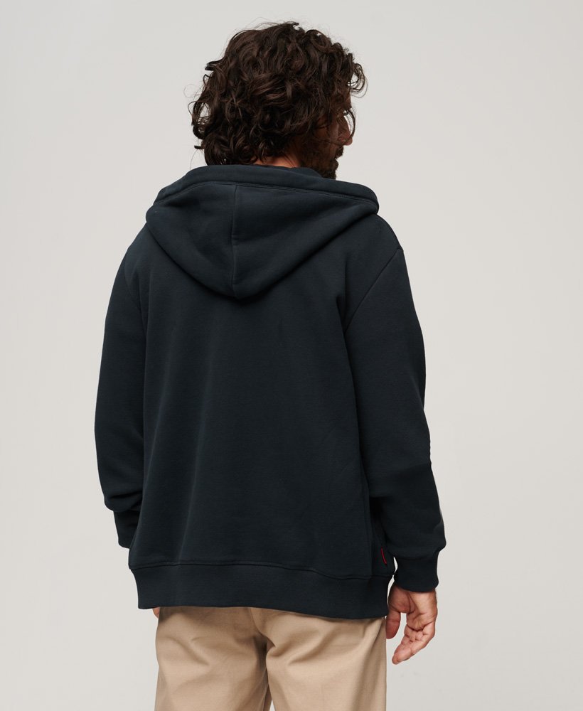 ESSENTIAL LOGO ZIP HOODIE